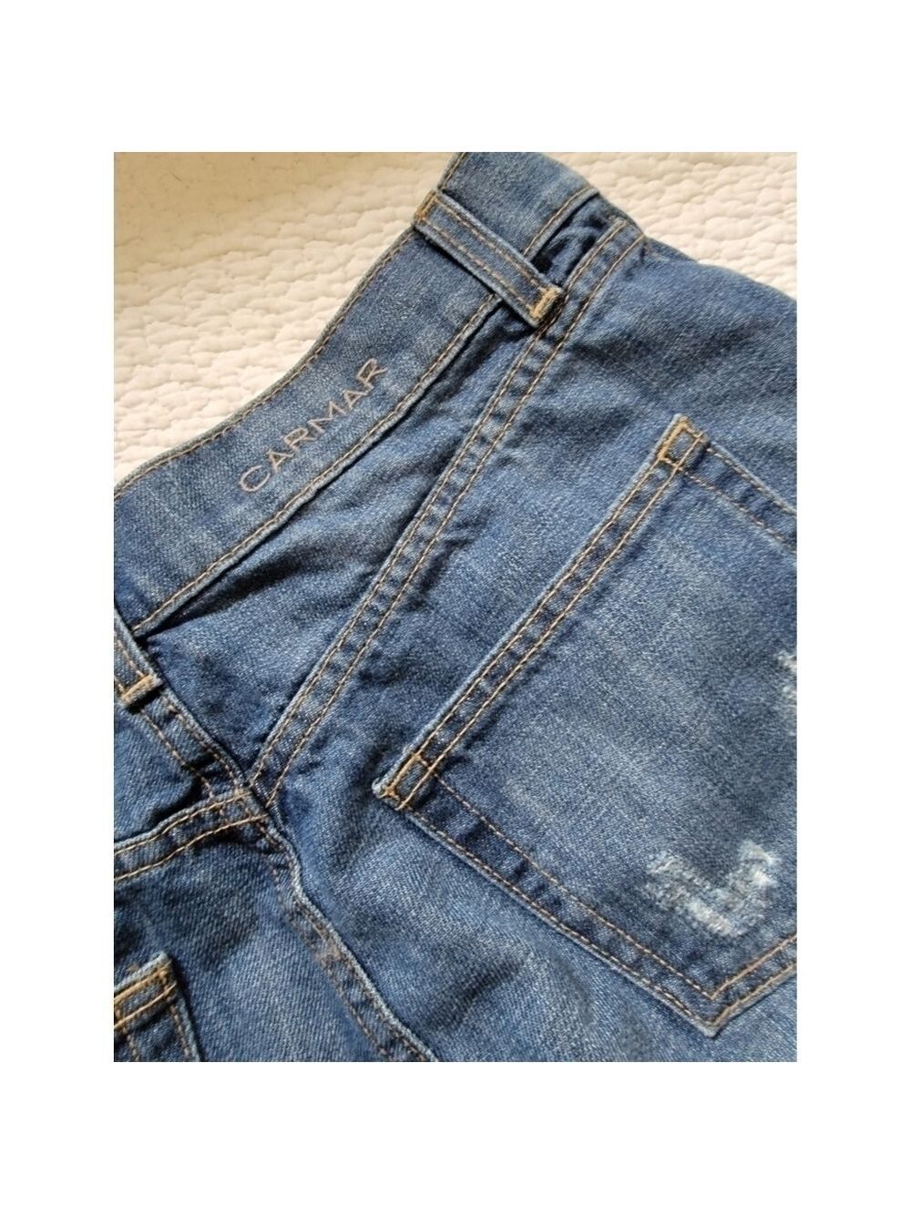 Carmar Distressed Jeans - Picture 5 of 8